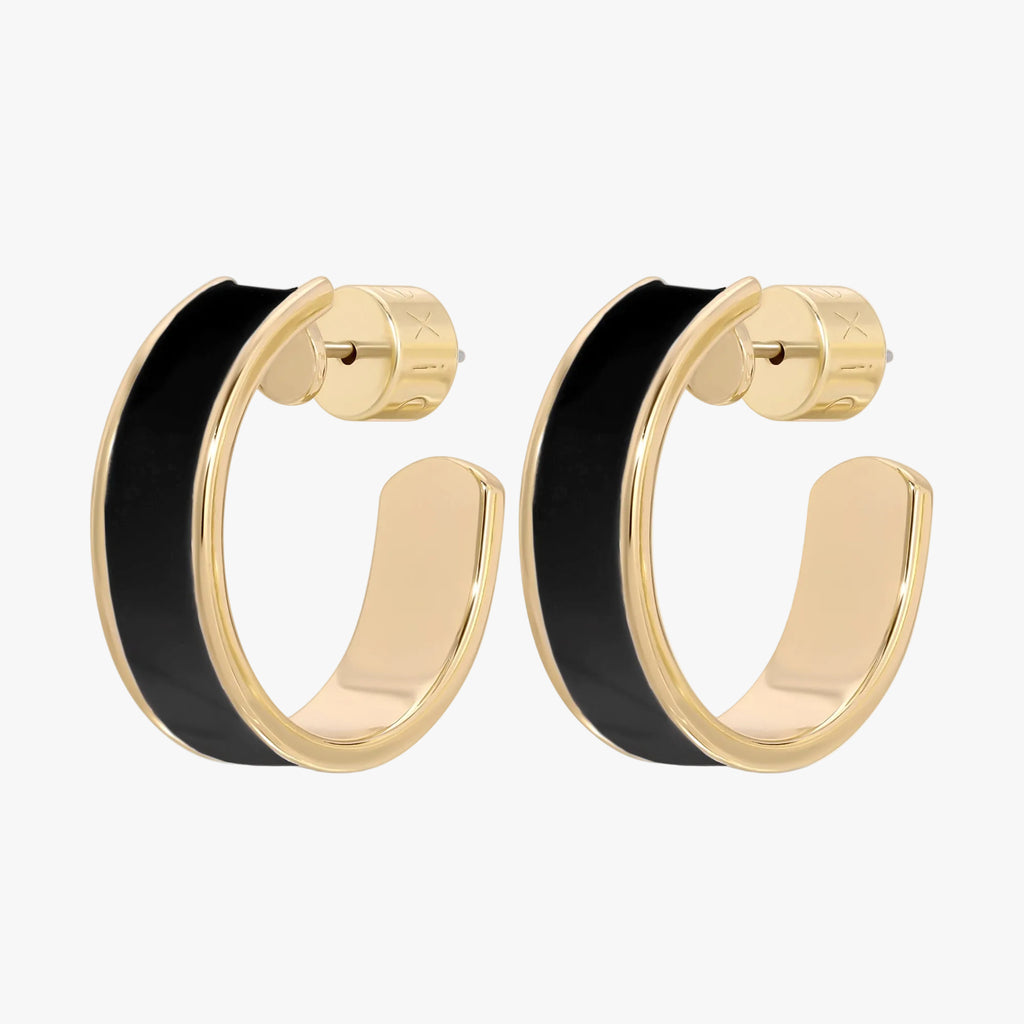 3/4" Enamel Hoops by Eklexic
