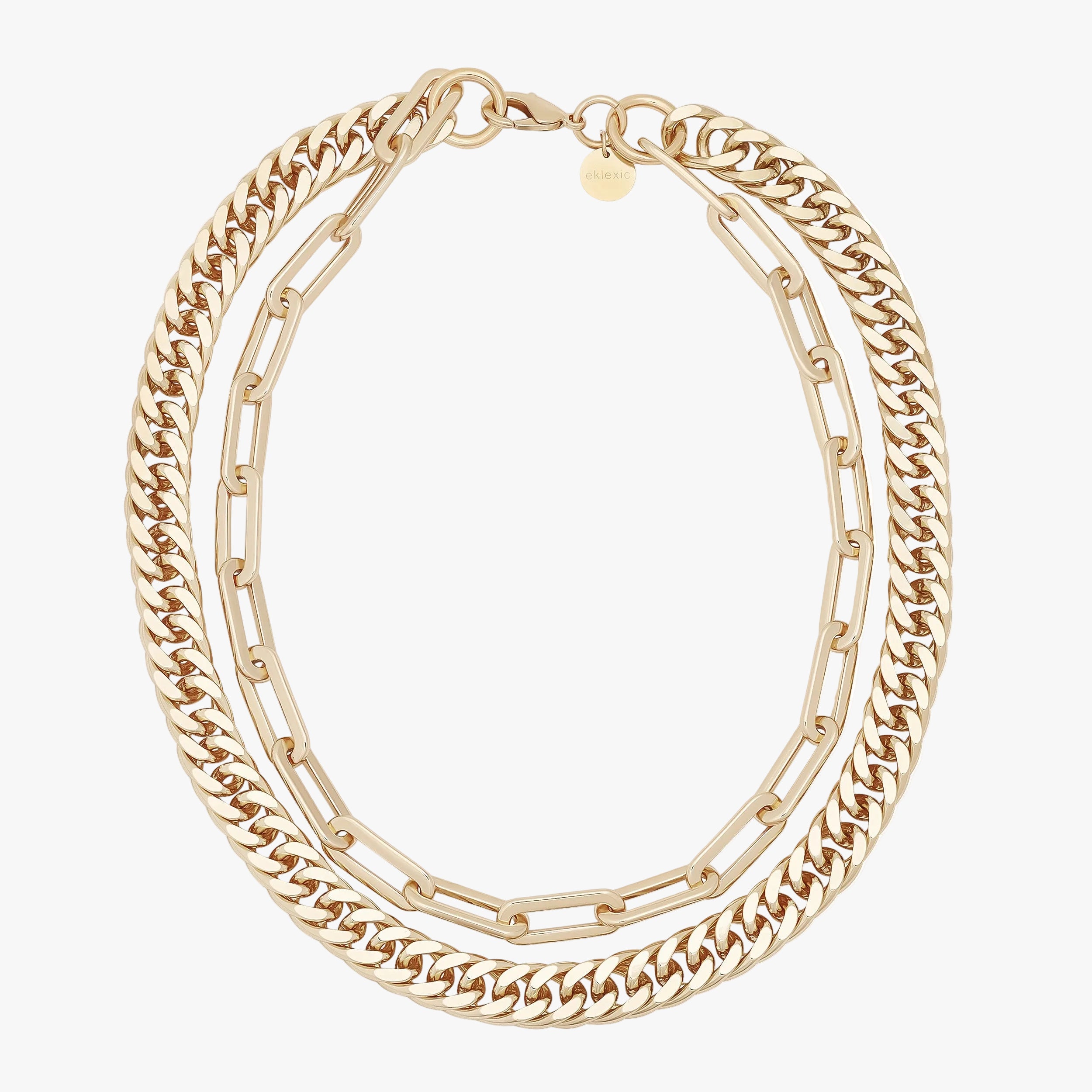 Double Layer Wren Necklace by Eklexic