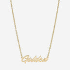 Golden Necklace by Eklexic