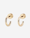 Jeanne Huggie Hoops by Eklexic