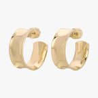 Medium Concave Hoops by Eklexic