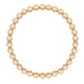 Small Gold Ball Bracelet by Eklexic