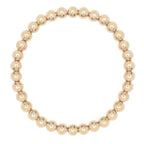 Small Gold Ball Bracelet by Eklexic