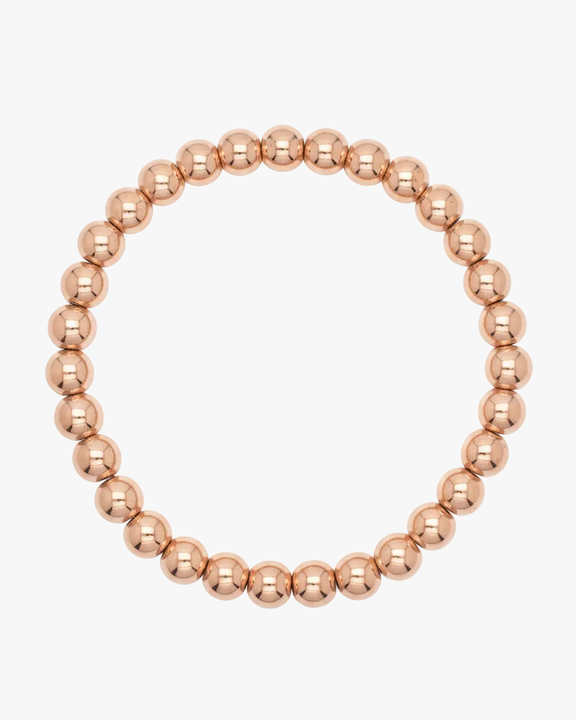 Small Gold Ball Bracelet by Eklexic
