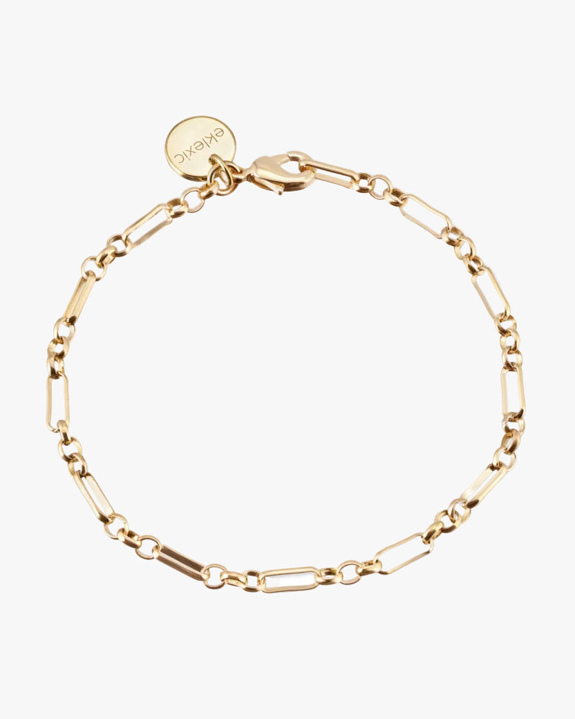 Small Multi Link Chain Bracelet by Eklexic