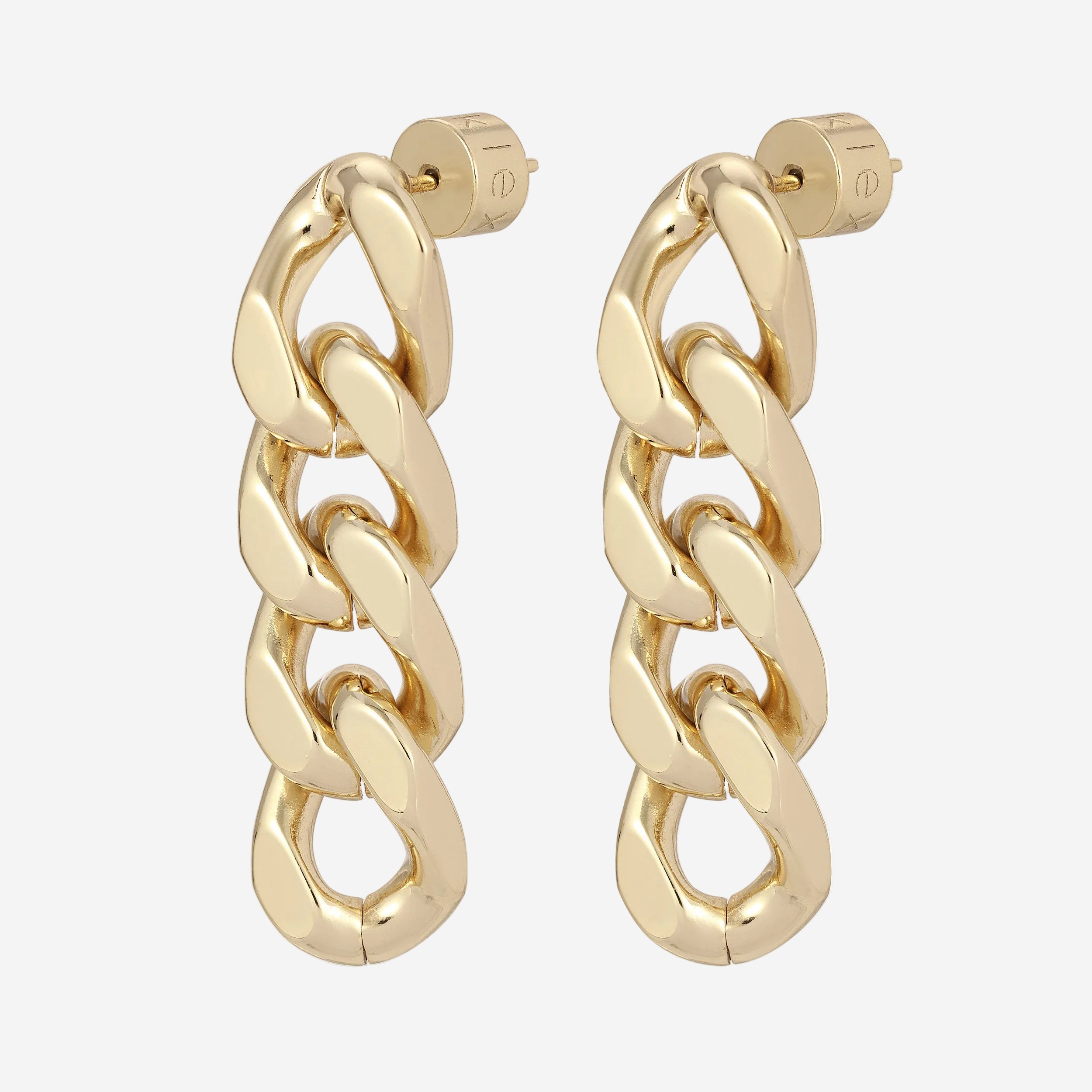 Taraji 4 Link Drop Earrings by Eklexic