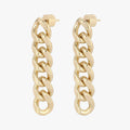 Valentina 6 Link Drop Earrings by Eklexic