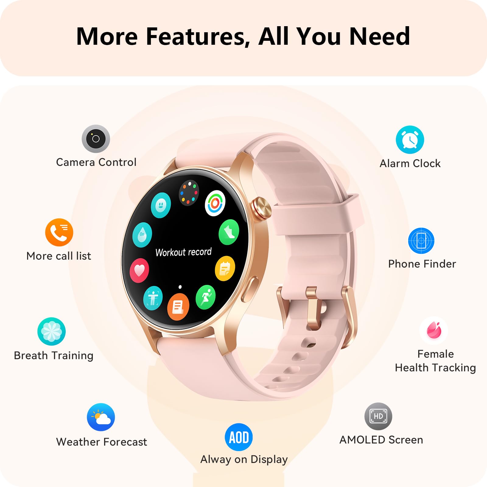 Zarre Elara Smart Watch