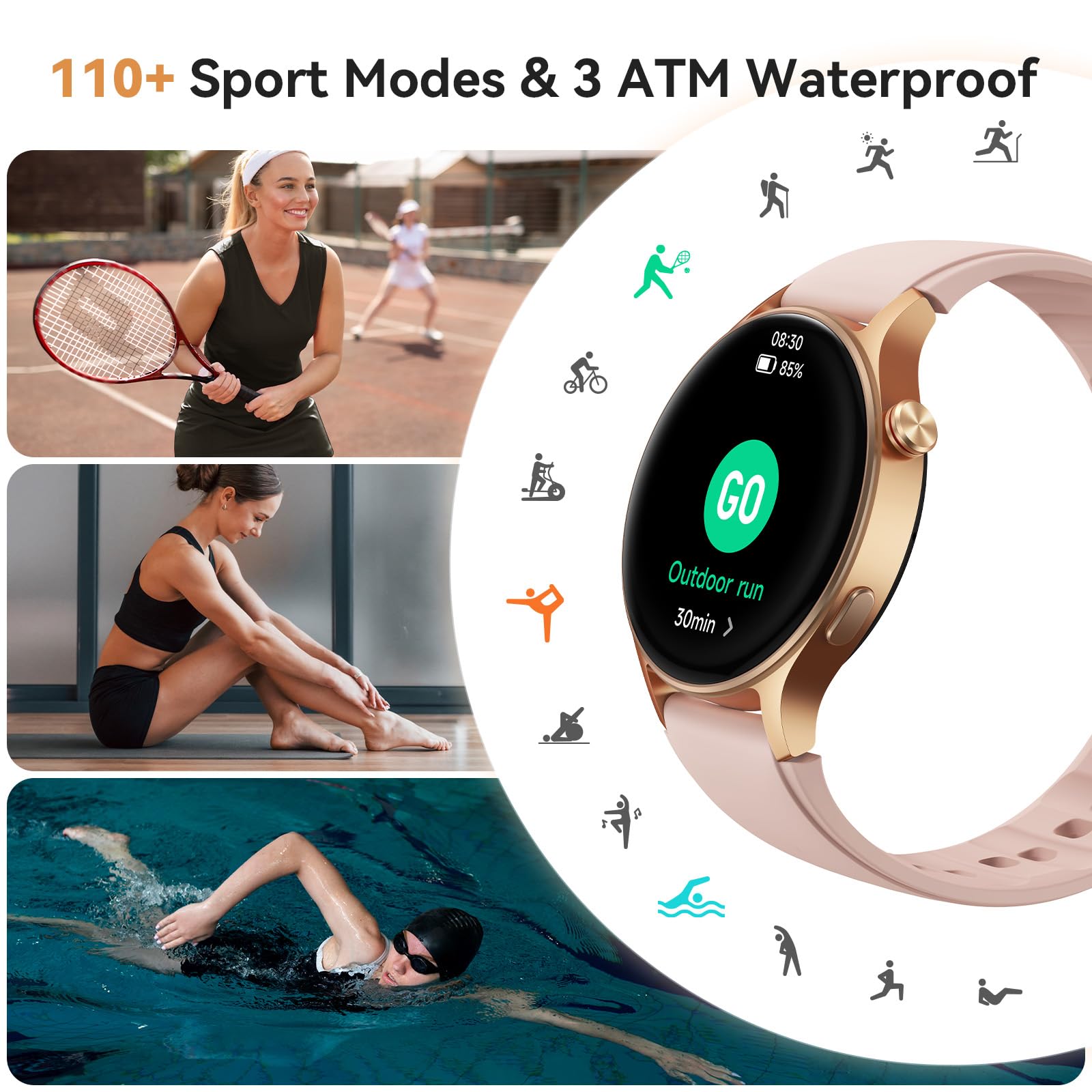 Zarre Elara Smart Watch