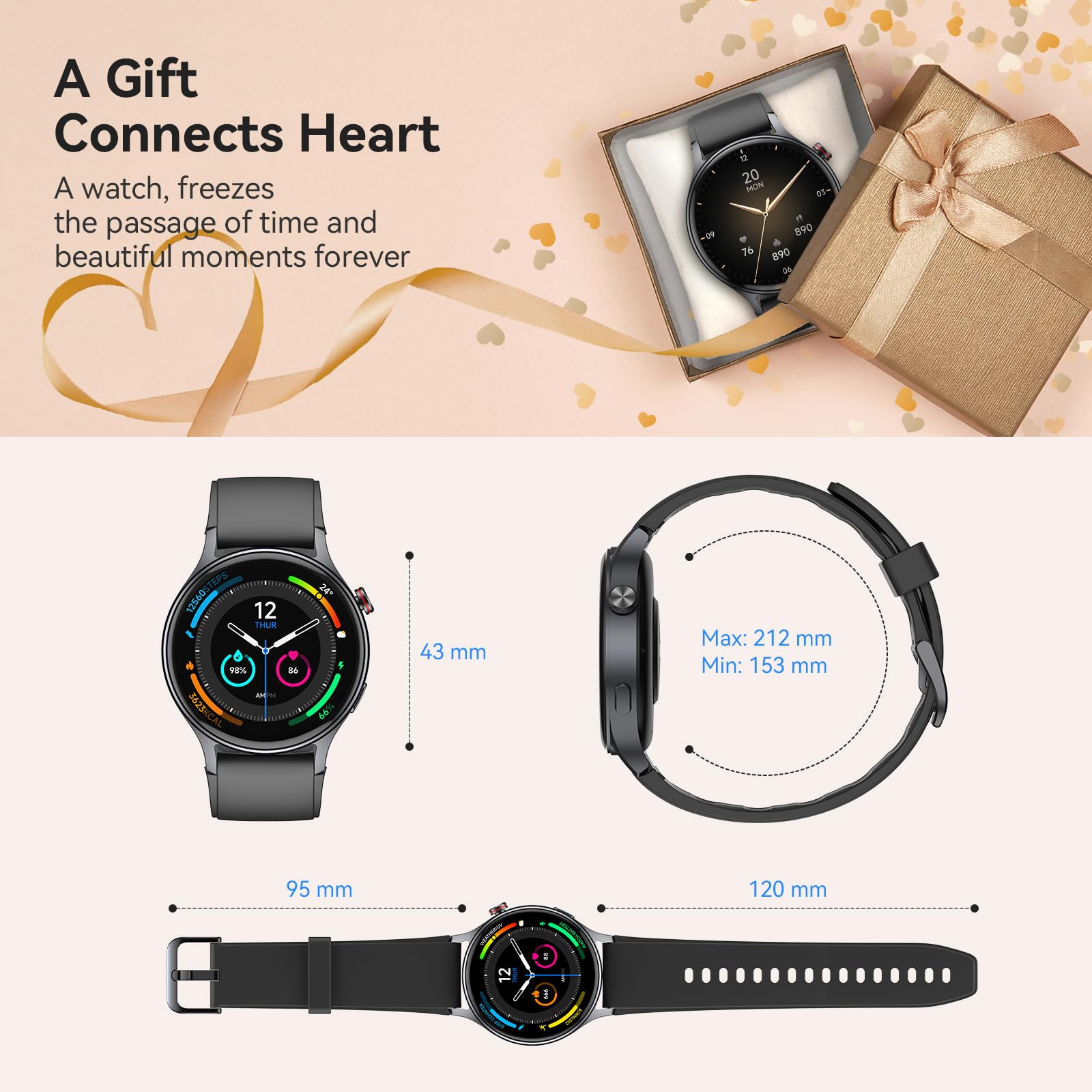 Zarre Elara Smart Watch