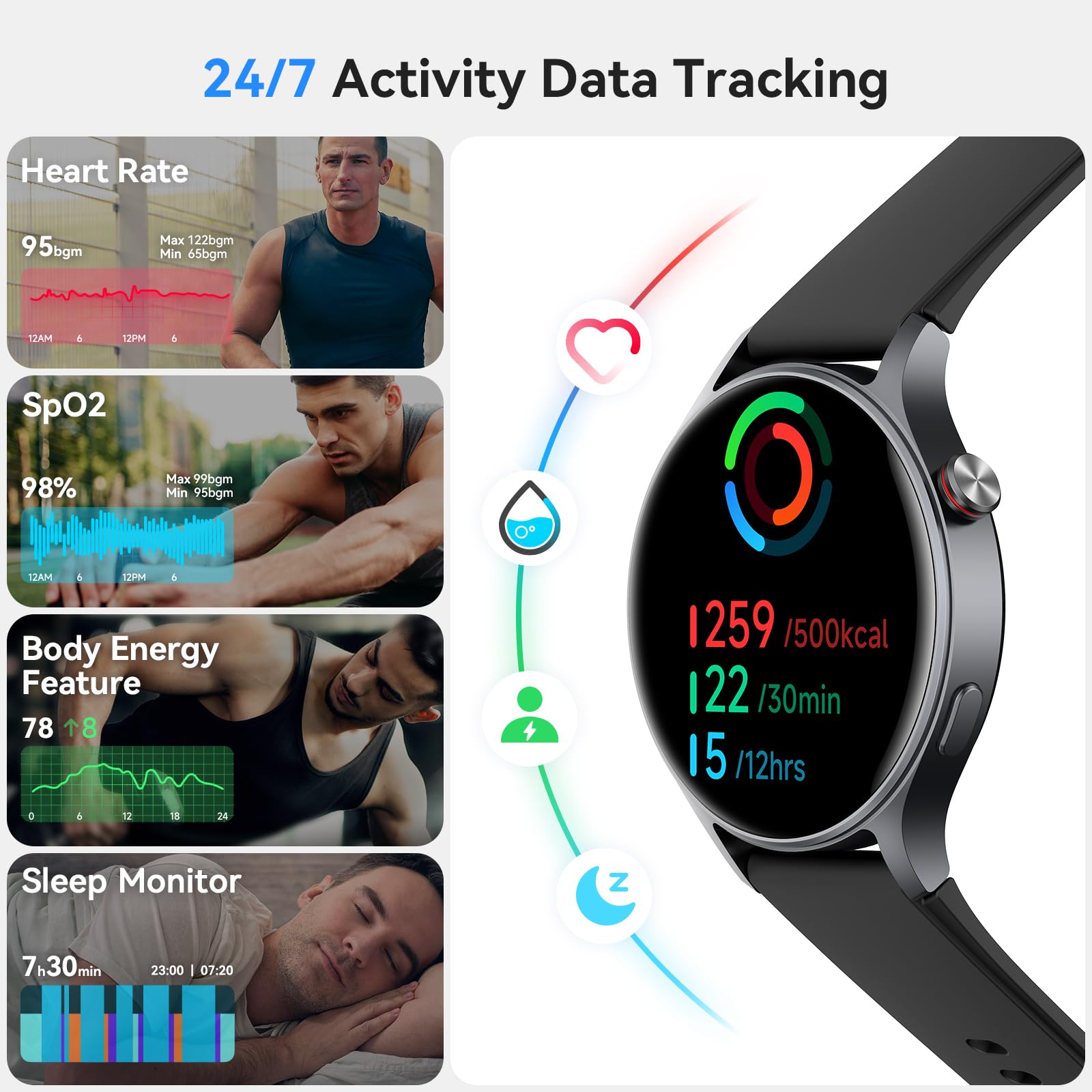 Zarre Elara Smart Watch