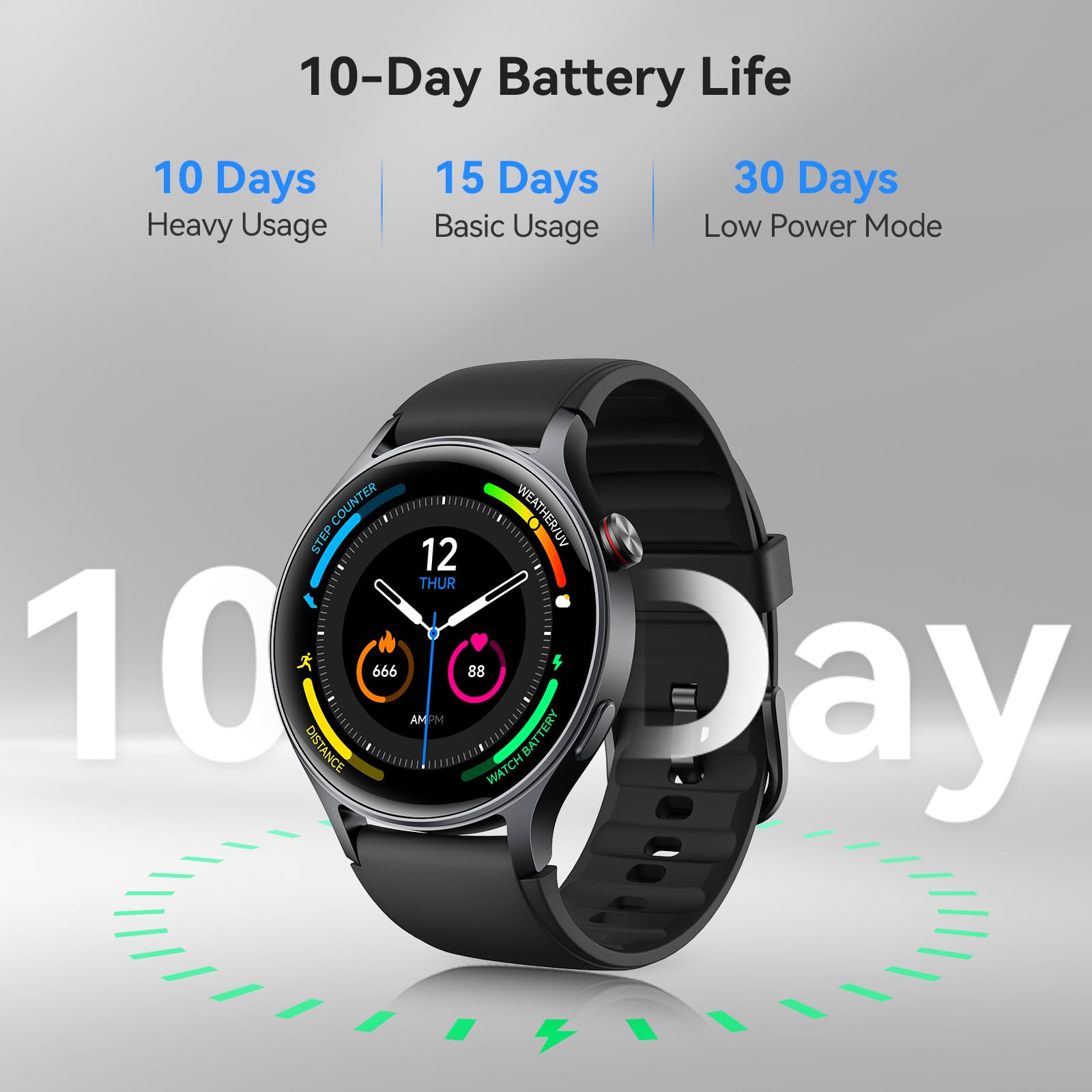 Zarre Elara Smart Watch