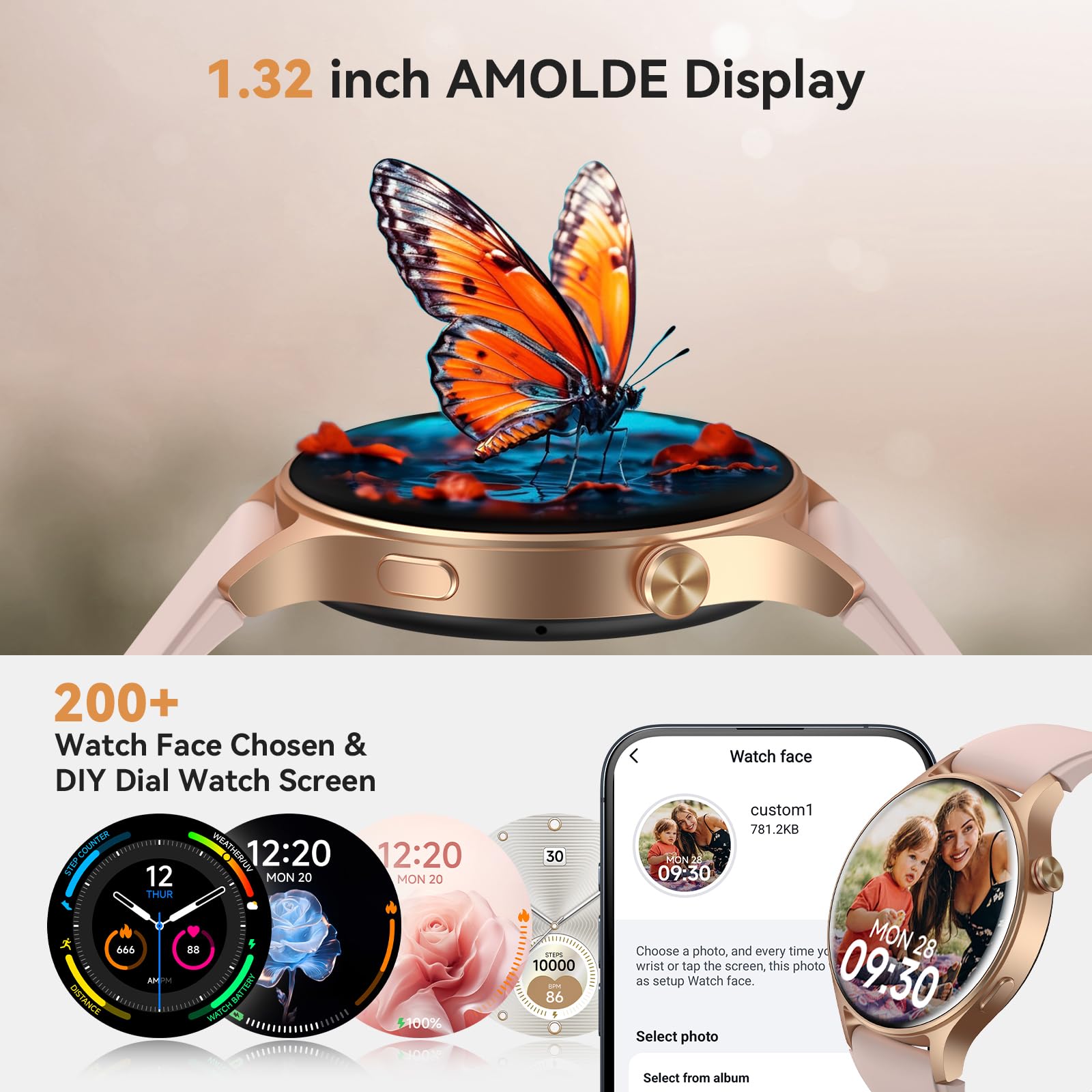Zarre Elara Smart Watch