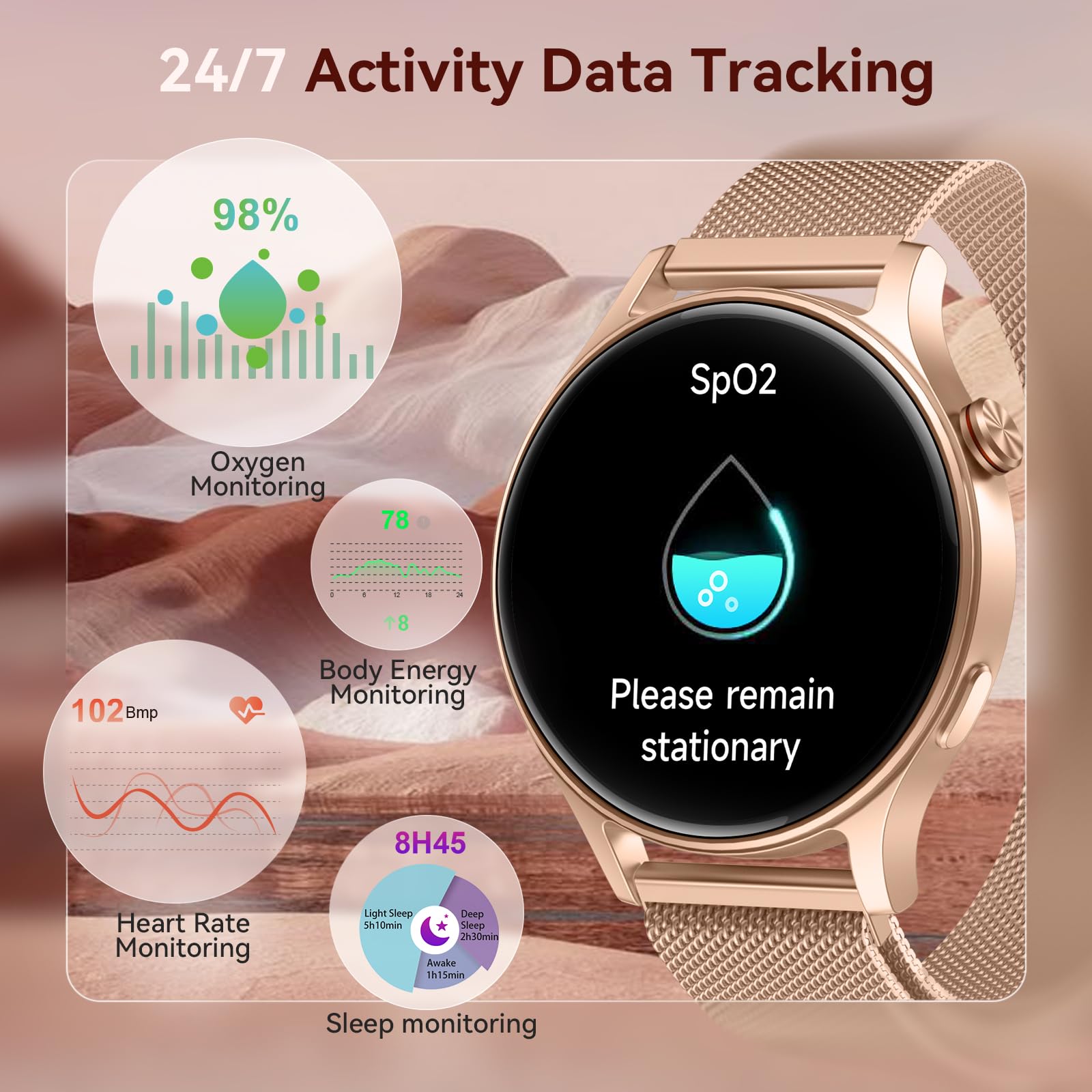 Zarre Elara Smart Watch