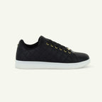 Voltaire Quilted Court Shoe Black