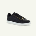 Voltaire Quilted Court Shoe Black