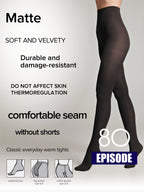 Conte Episode Tights 80 Den | Microfibra Matte Opaque