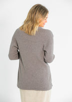 Essential Waffle Knit Cardigan