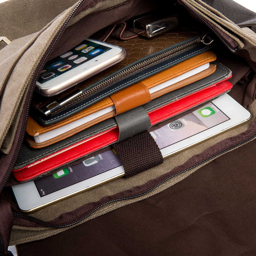 Canvas Crossbody Bag