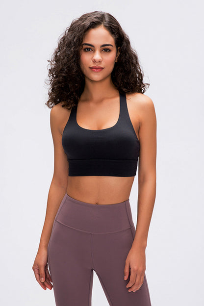 Double X-Straps Sports Bra