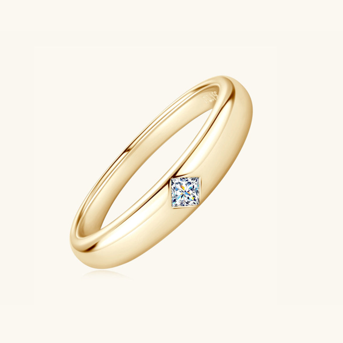 Moissanite Wedding Ring