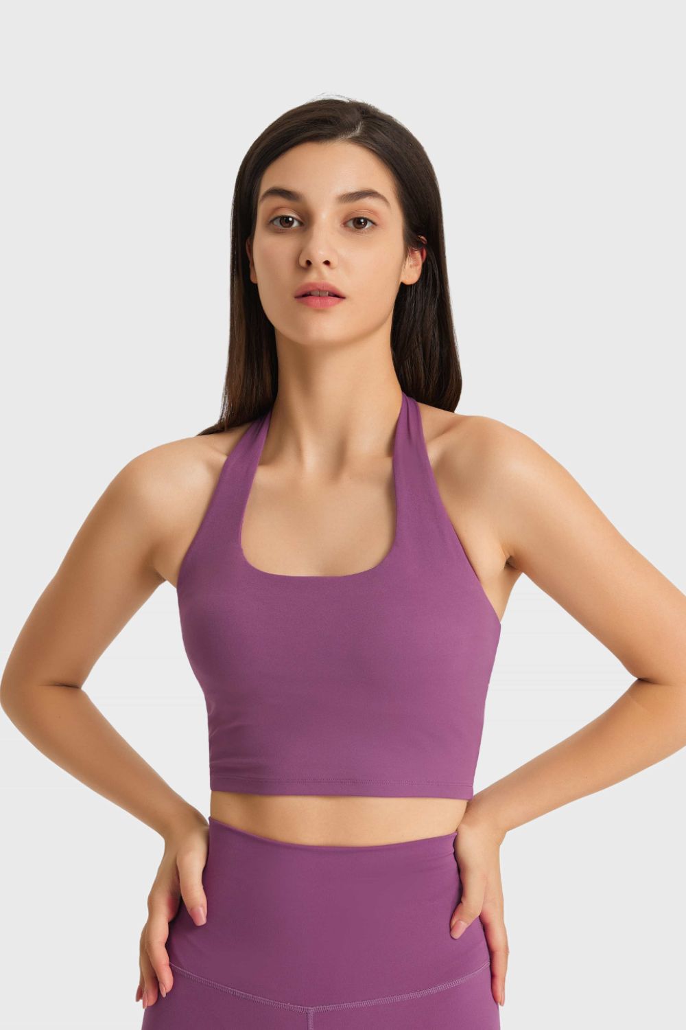 Halter Neck Sports Bra