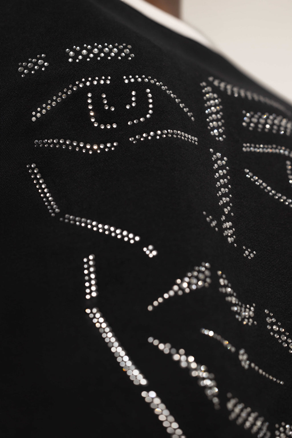Crystal Encrusted Unisex Sweatshirt