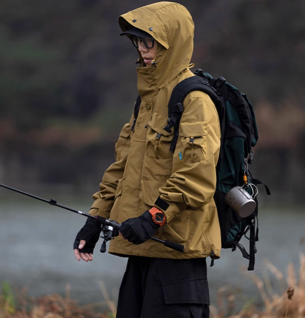 Khaki Tactical Wilderness Jacket | APEJ8