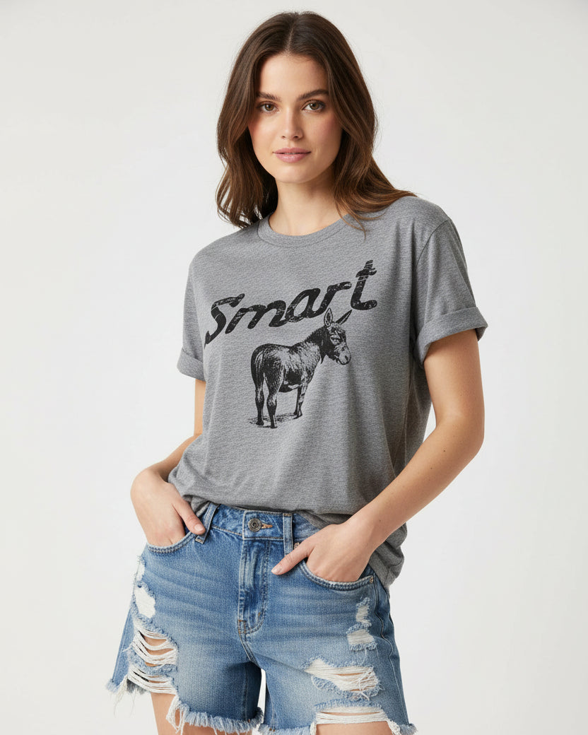 Women's Round Neck Short Sleeve T-Shirt