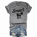 Women's Round Neck Short Sleeve T-Shirt
