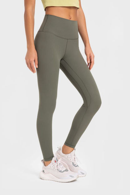 High Stretch Wide Waistband Yoga Leggings