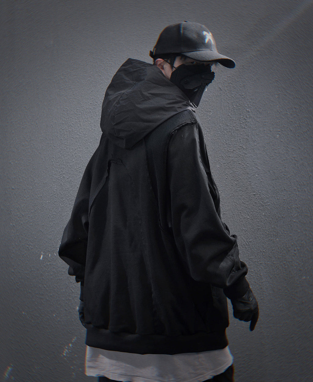 Black NX Hoodie | HiH56