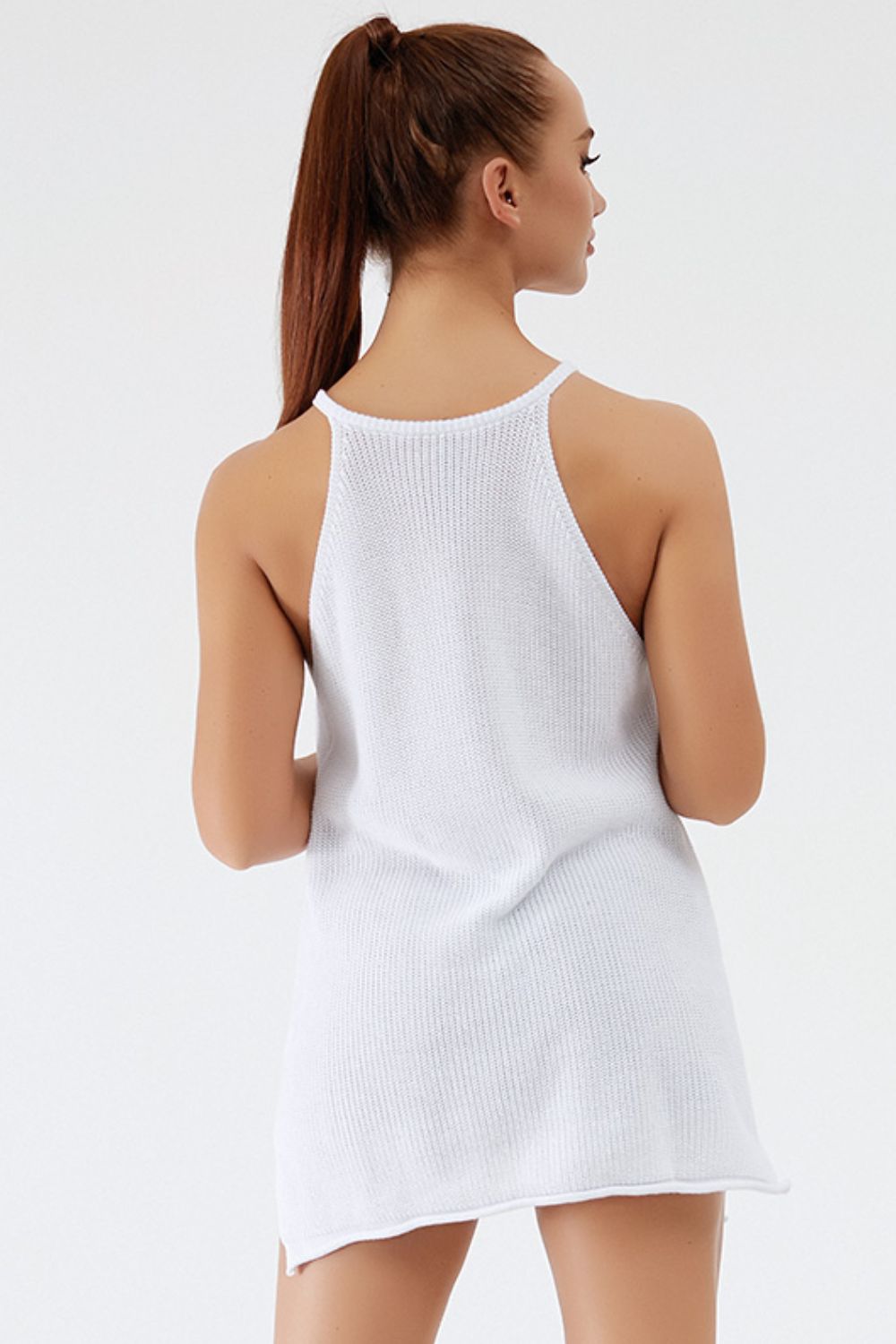 Spaghetti Strap Sleeveless Cover Up