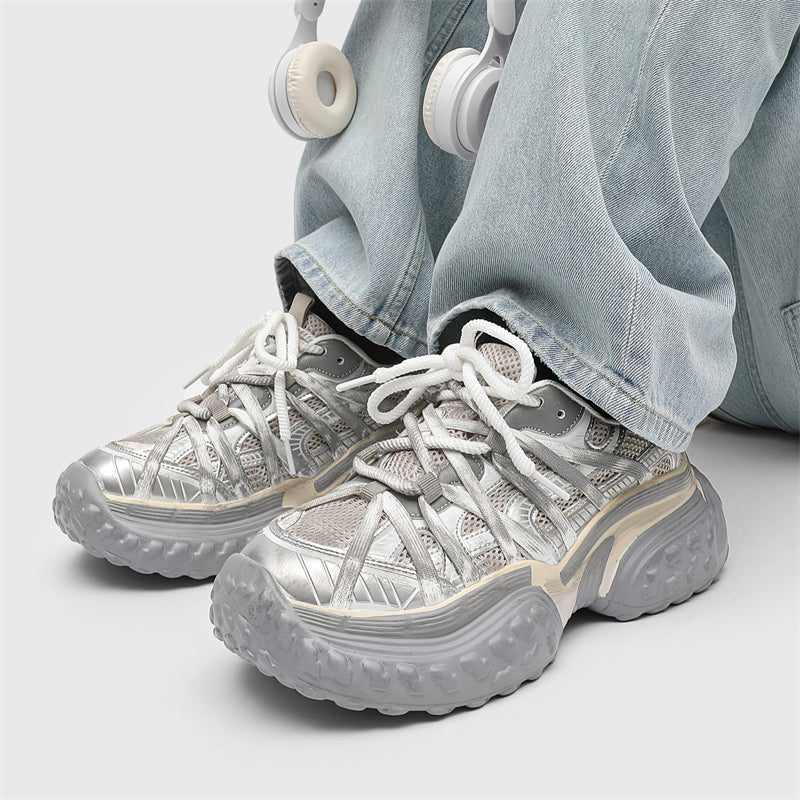 Champagne Tire Sneakers | S8888