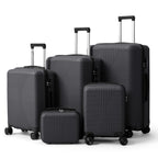5-Piece Lightweight Luggage Set with Lock