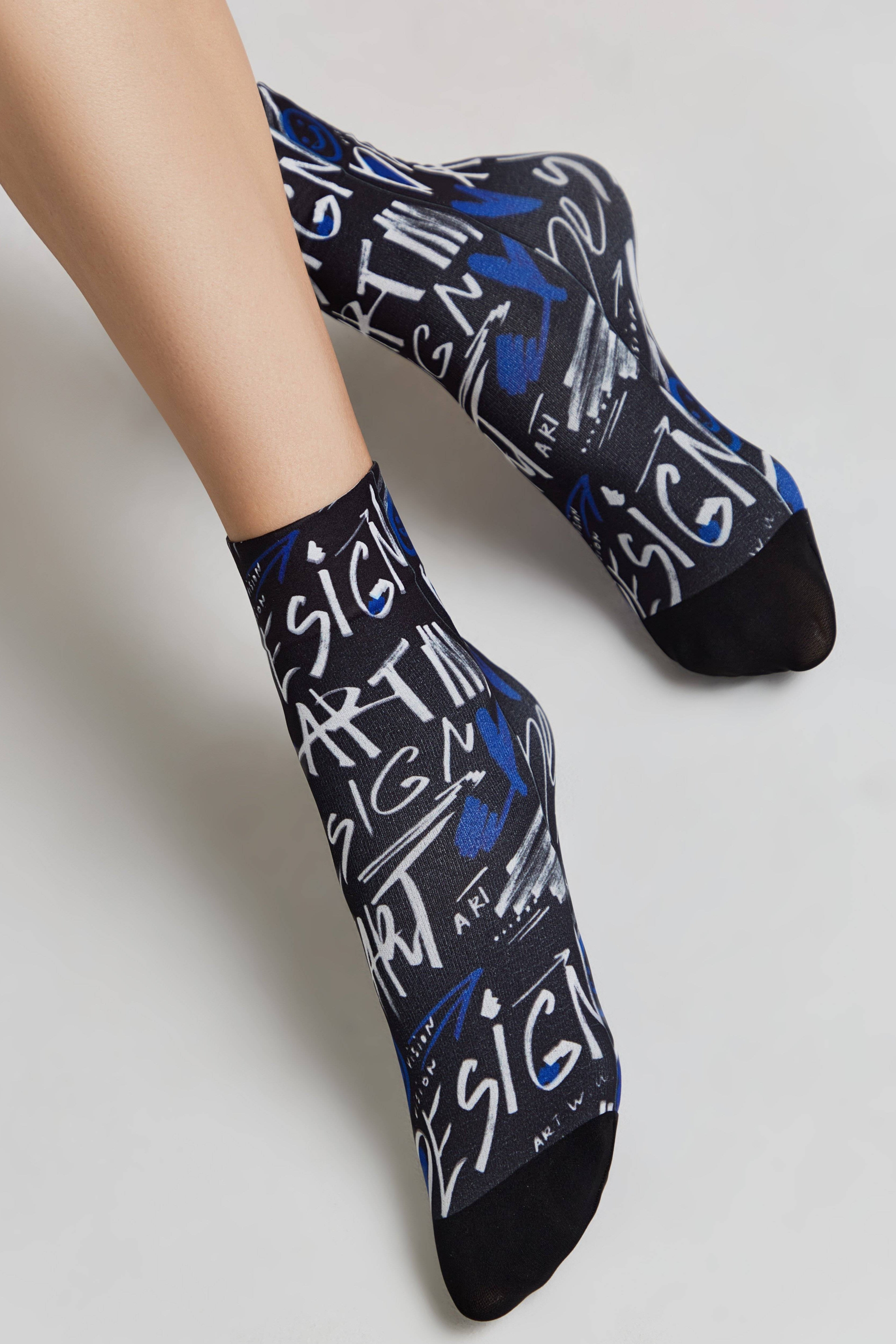 Dense Socks Conte Fantasy 910 'Art' Designs