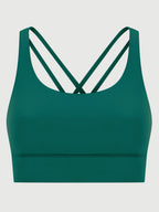 Crisscross Scoop Neck Active Tank