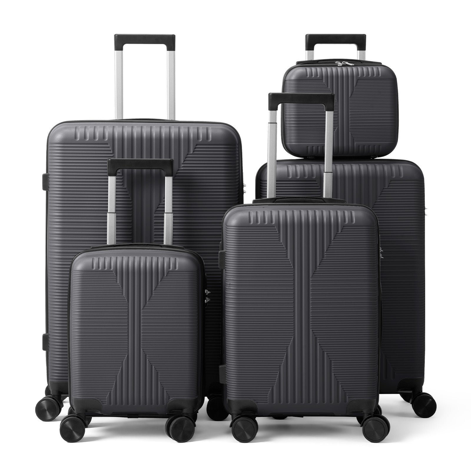 5-Piece Lightweight Luggage Set with Lock