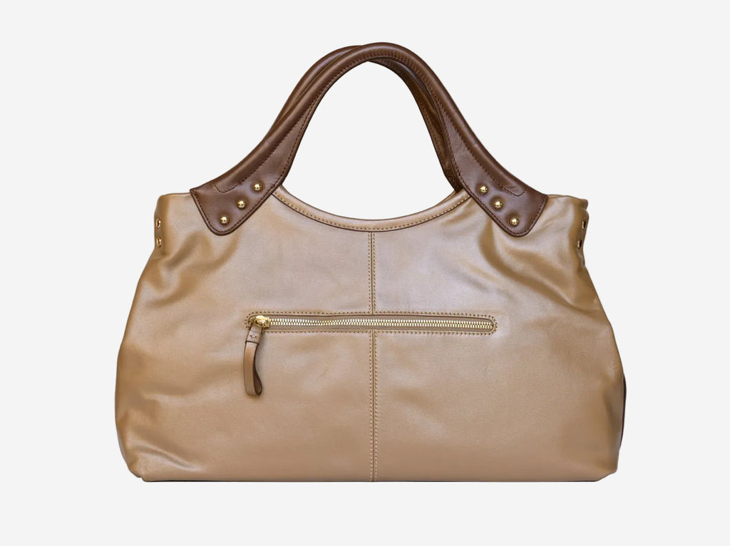 Bellorita Feather Brown Tote