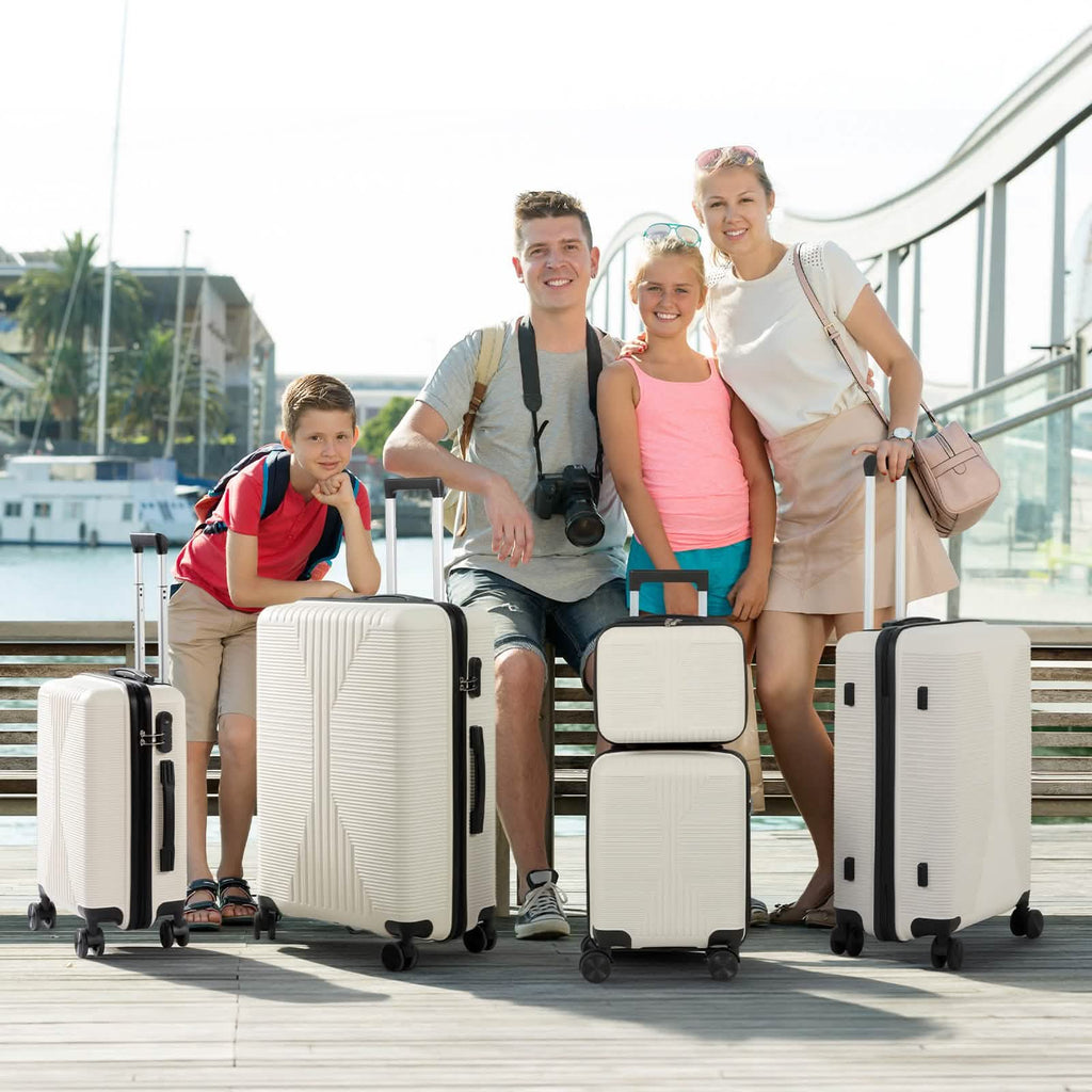 5-Piece Lightweight Luggage Set with Lock
