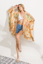 Love In Your Life Kimono Midi Cover Up