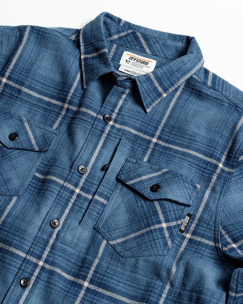 Destroyer Flannel | Pale Blue