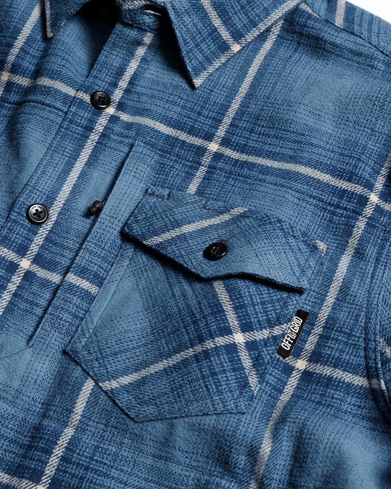 Destroyer Flannel | Pale Blue
