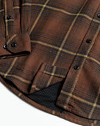 Destroyer Flannel | Burnt Brown