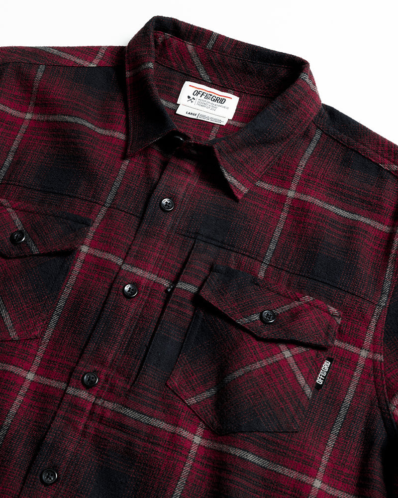 Destroyer Flannel | Black