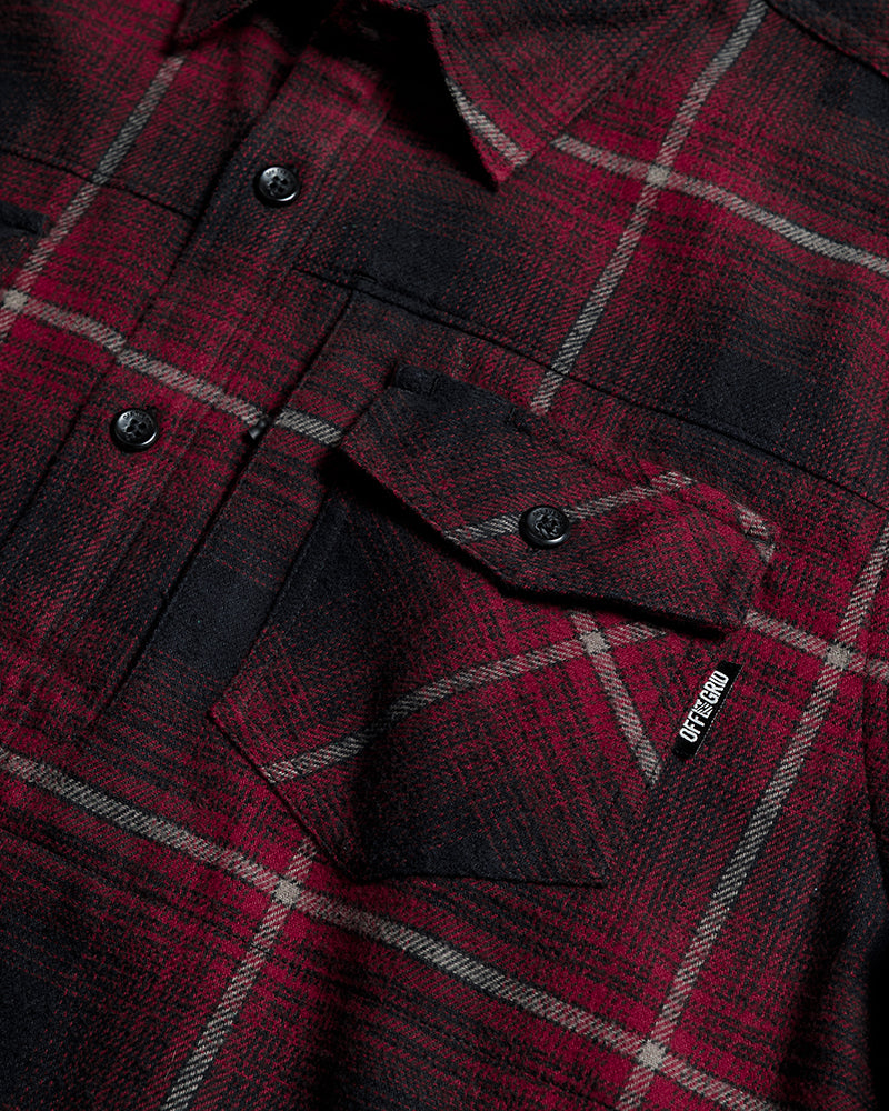 Destroyer Flannel | Black