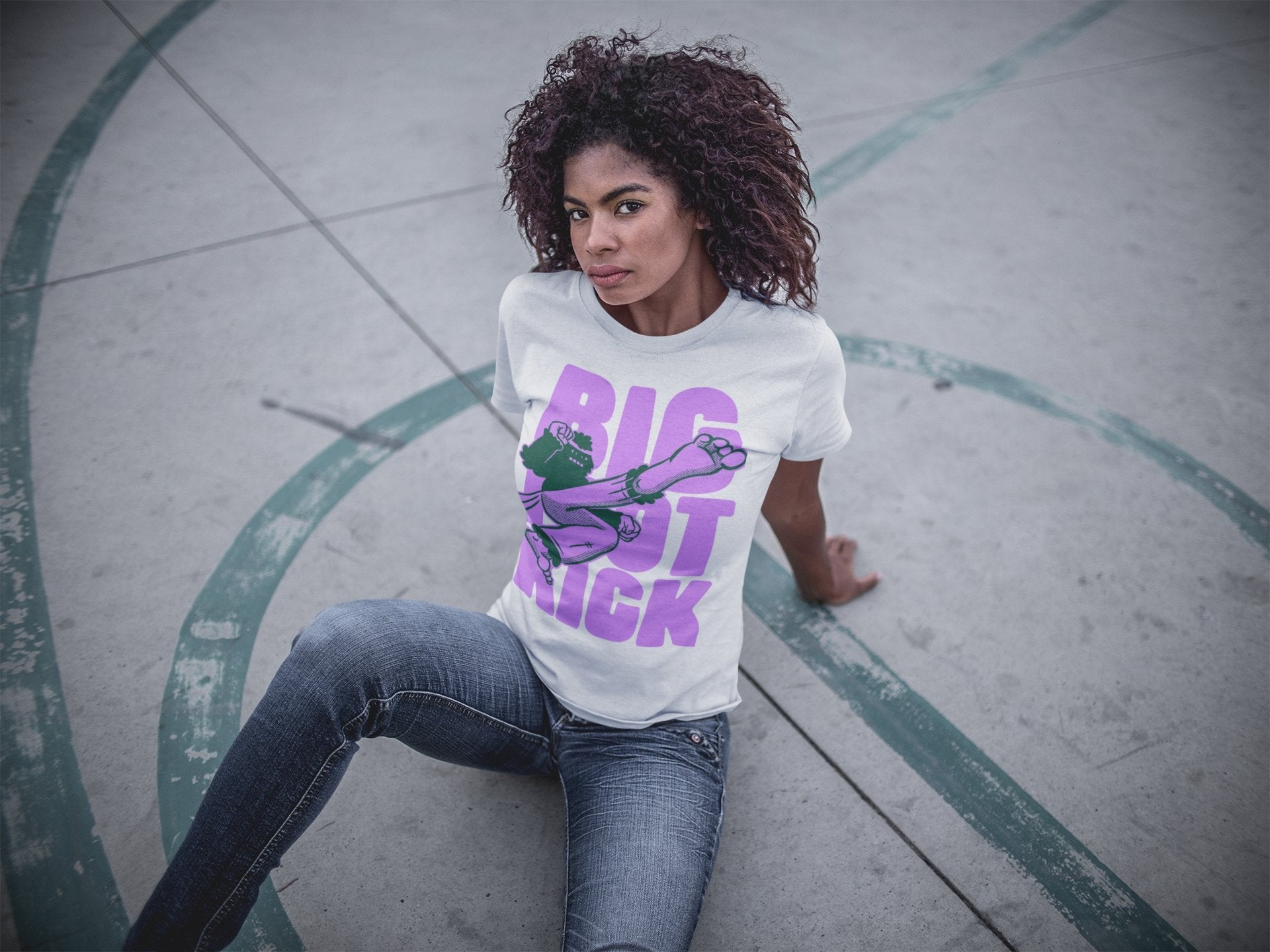 Flying Bigfoot T-Shirt