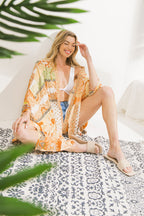 Love In Your Life Kimono Midi Cover Up