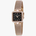 Mathey Tissot Watch Fleury XIV | Stainless Steel Gold + Black Dial