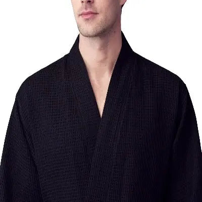 Waffle Spa Men’s Bathrobe